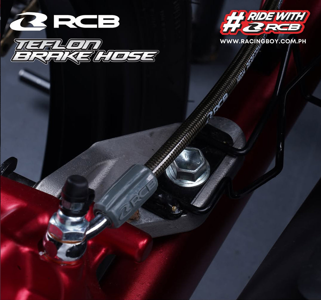 RCB TEFLON BRAKE HOSE 850MM - RD | Part 01BH003R