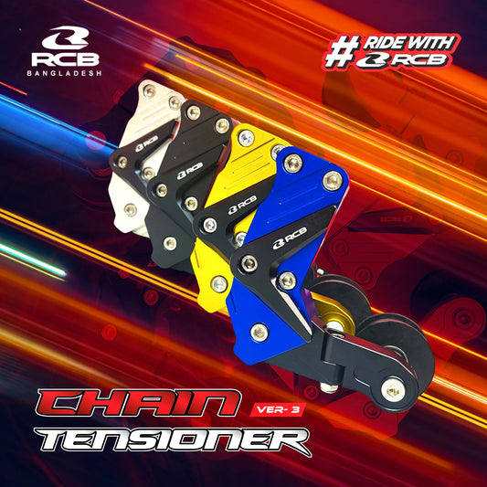 RCB AUTO CHAIN TENSIONER V3 50MM - BK | Part 01CT001B