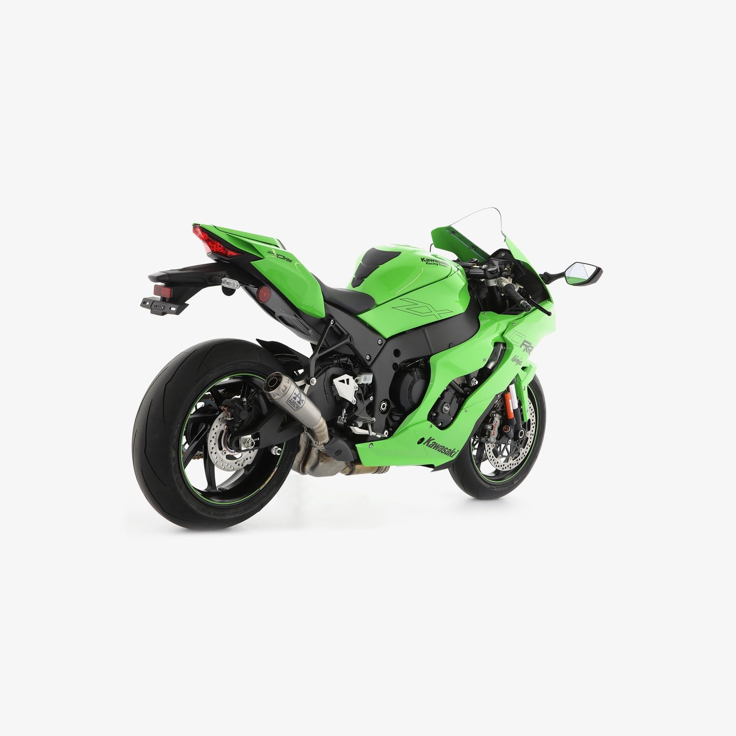 Arrow 3/4 th Half System Racing - Pro-Race Titanium Silencer + Titanium Link Pipe | Kawasaki ZX10R (2021-2025) | Part 71215HCP