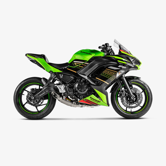 Akrapovic Full System | Kawasaki Ninja 650 / Z650 (2017-2024) | Part S-K6R13-AFCRT/1