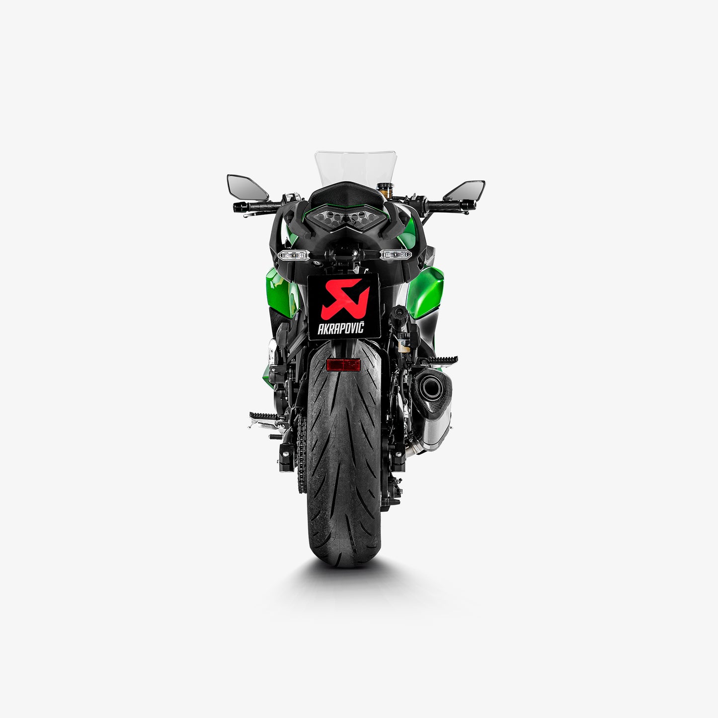 Akrapovic Carbon Fiber Slip-On | Kawasaki Ninja 1000SX (2020-2022) | Part S-K10SO24-HRC