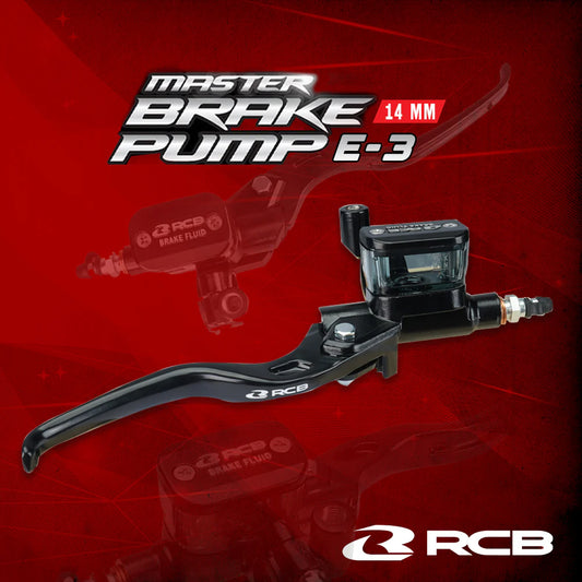 RCB MASTER BRAKE PUMP 14MM E-3 (RH) - BK | Part 01BP039B