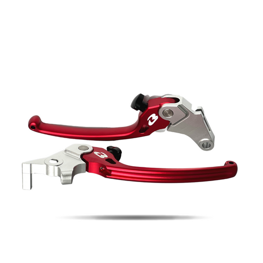 RCB ALLOY LEVER S3 NVX155/AEROX W/STOPPER - RD | Part 01LV292R