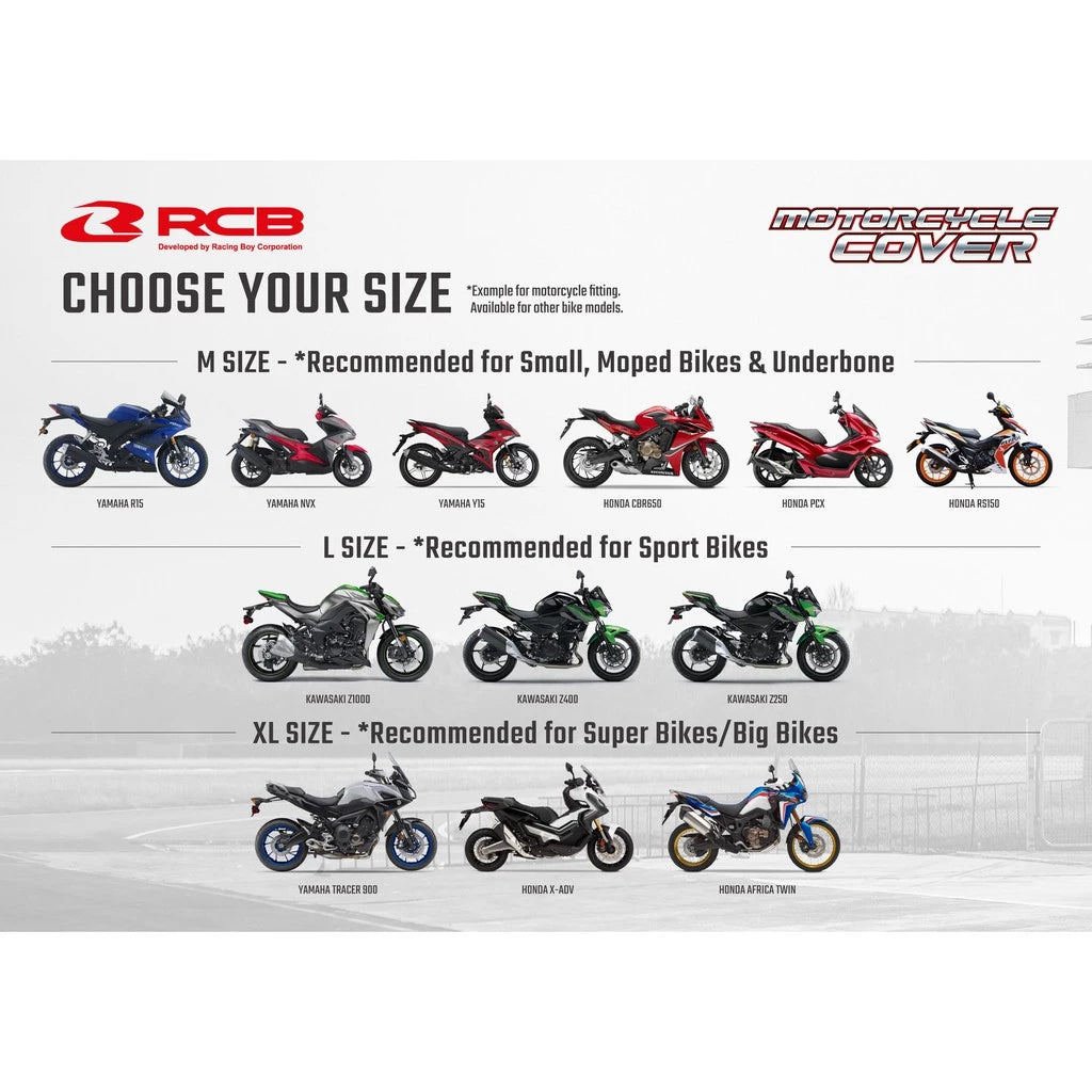 RCB MOTOR COVER E SERIES - M (2100MM*750MM*1180MM) | Part 01MC004Z
