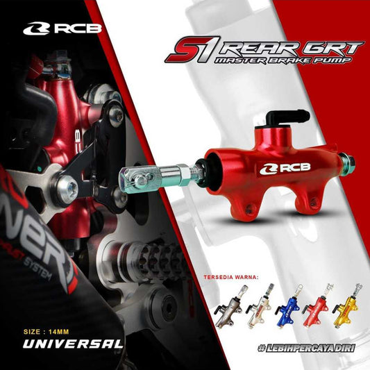 RCB BRAKE PUMP S1 GRT REAR (14MM) | Part 01BP021A