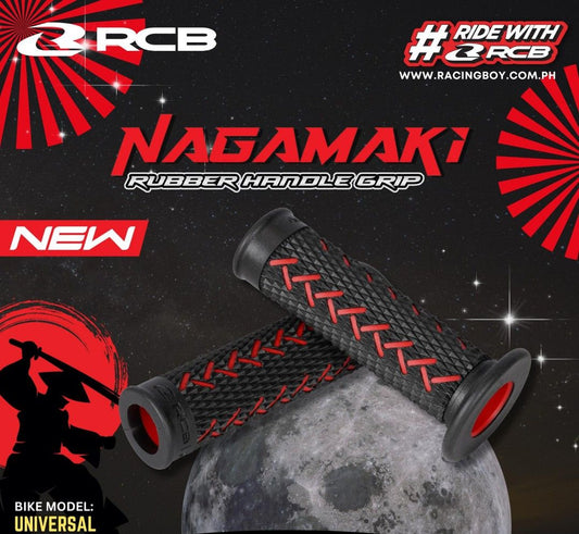 RCB HANDLE GRIP NAGAMAKI - BK/RD | Part 01HG020B