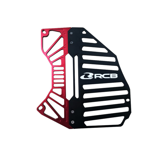 RCB RADIATOR COVER S SERIES NMAX - BK/RD | Part 01IR007B