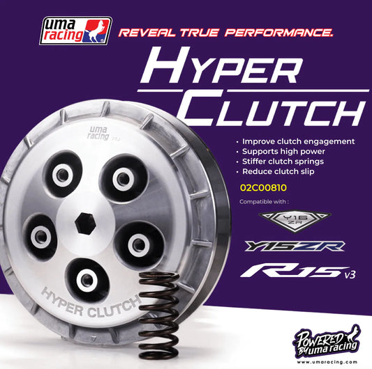 UMA RACING - HYPER CLUTCH WITH 5 PCS SPRING Y15ZR | Part 02C00810