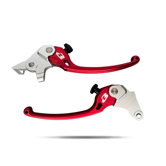 RCB ALLOY LEVER S3 NVX155/AEROX W/STOPPER - RD | Part 01LV292R