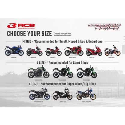 RCB MOTOR COVER E SERIES - M (2100MM*750MM*1180MM) | Part 01MC004Z