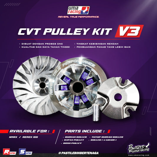 UMA RACING - UR PULLEY DRIVE FACE V3 N-MAX/ NVX/ AEROX | Part 02P00950