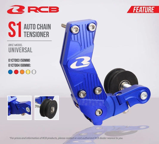RCB AUTO CHAIN TENSIONER S1 50MM - OR | Part 01CT003O