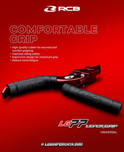 RCB LEVER GRIP LG77 - BK | Part 01LG004B
